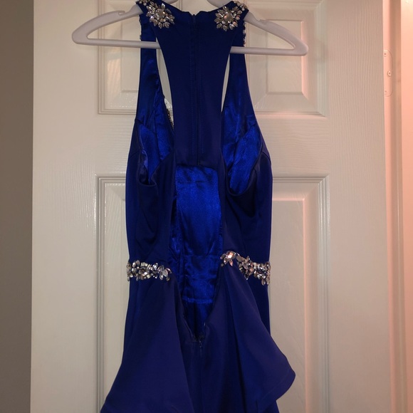 Royal blue prom dress - Picture 3 of 3